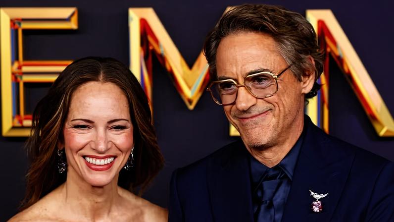 A produtora Susan Downey e o ator Robert Downey Jr.