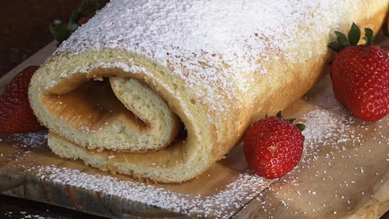 Rocambole de doce de leite é destaque em confeitaria