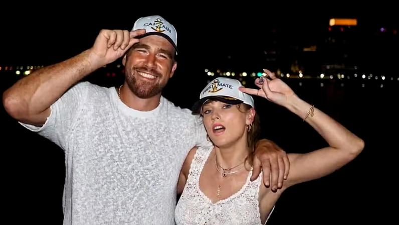 Travis Kelce e Taylor Swift — Foto: Instagram