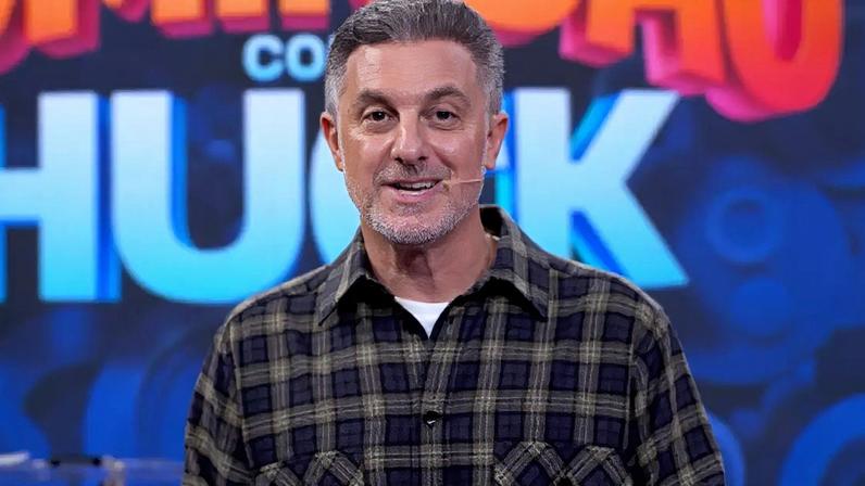 O apresentador Luciano Huck