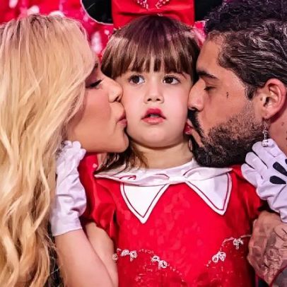 Virginia e Zé Felipe chegam juntos à festa de Maria Alice e reações de famosos