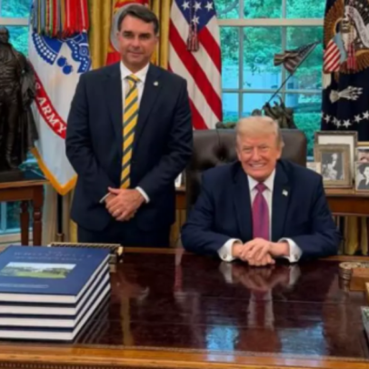 Encontro com Trump não altera cenário eleitoral de Flávio Bolsonaro