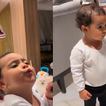 Graciele Lacerda dança com a filha em vídeo viral e encanta web