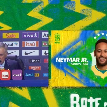 Ancelotti convoca seleção para a Copa e Neymar está no elenco