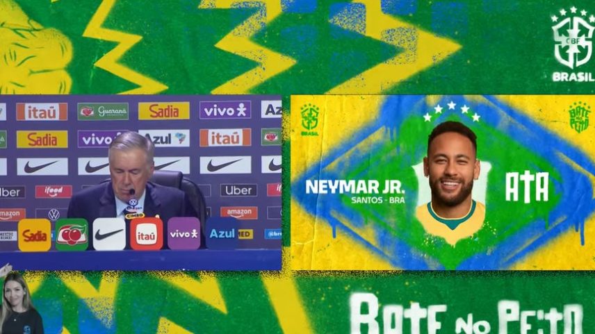 Convocação da seleção brasileira — Foto: Reprodução YouTube
