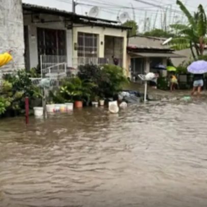 Chuvas em Pernambuco deixam 6 mortos e 9,4 mil desabrigados