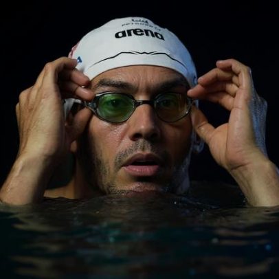 Caribé busca recorde mundial nos 50 m livre