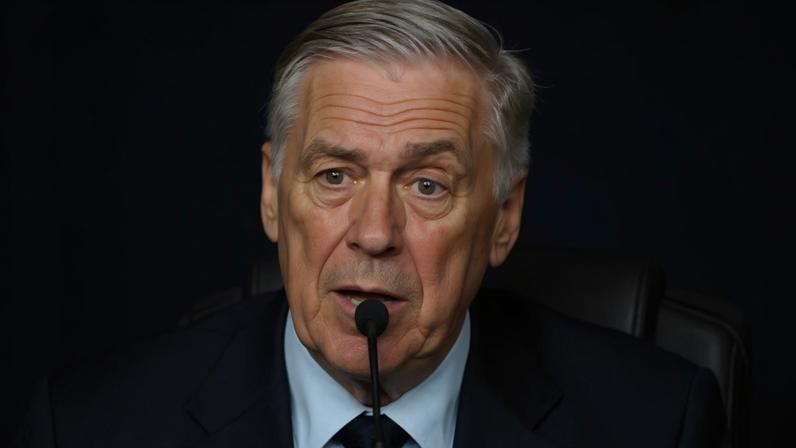Ancelotti no anúncio dos convocados