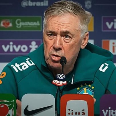 Ancelotti diz que seleção não tem estrelas como Pelé, Romário e Ronaldo