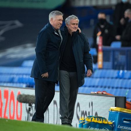Carlo Ancelotti aprova volta de José Mourinho para o Real Madrid