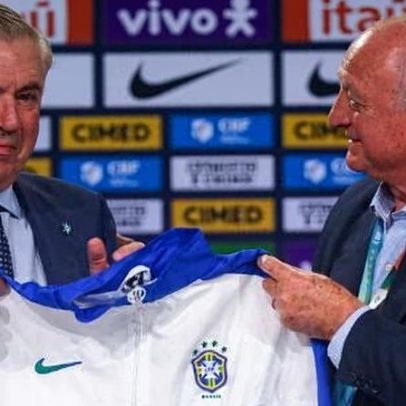 Felipão fará palestra a jogadores no segundo dia de treinos com Ancelotti