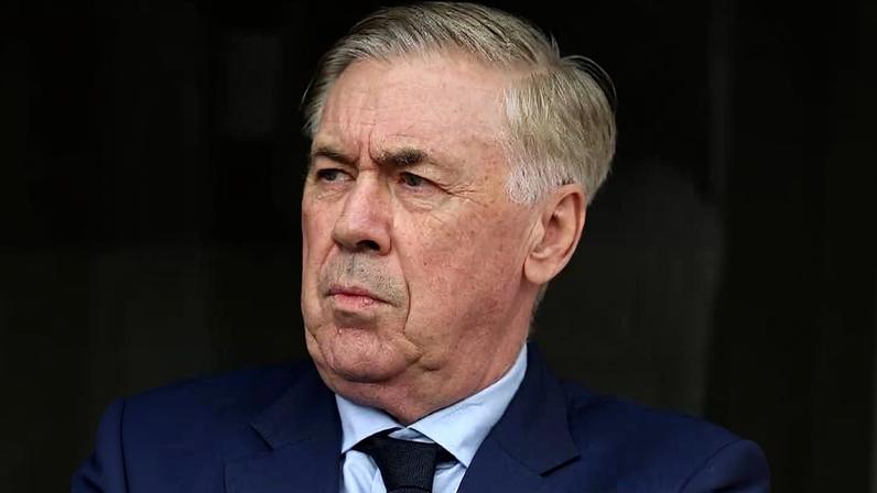 Carlo Ancelotti, técnico da seleção brasileira, em amistoso contra a França