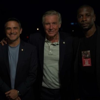 Carlo Ancelotti marca presença no Maracanã em clássico Fla x Vasco