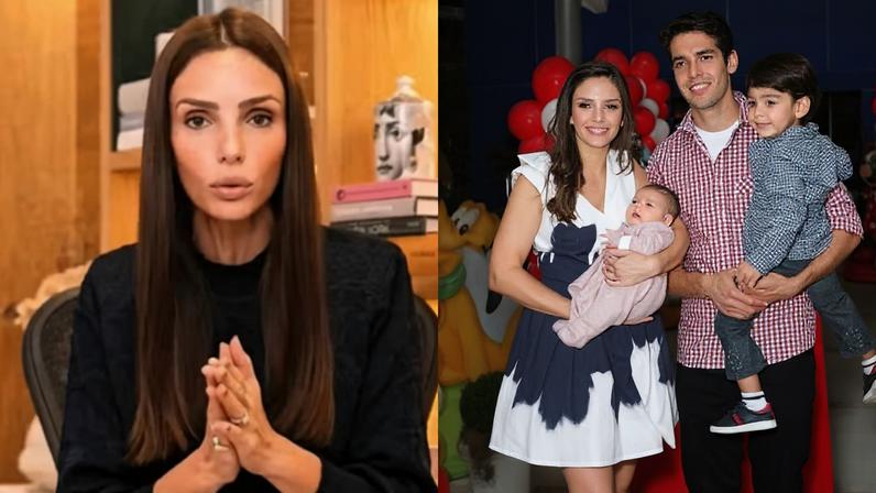 Carol Celico nega que tenha se separado de Kaká por ele ser 'perfeito demais'
