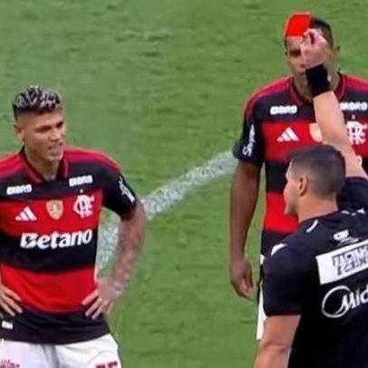 Flamengo registra expulsão a cada três jogos no Brasileirão