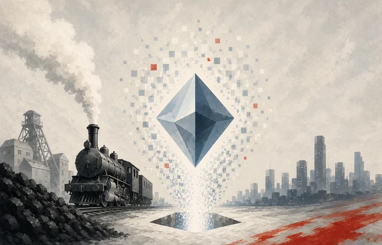 Palantir: empresa comparou tokens com carvão (Imagem gerada por IA)