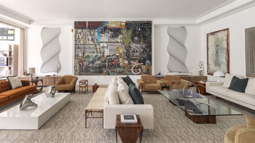 Coleção de arte poderosa inspira decoração de casa-galeria
