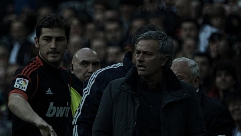 Casillas e Mourinho juntos quando estavam no Real Madrid