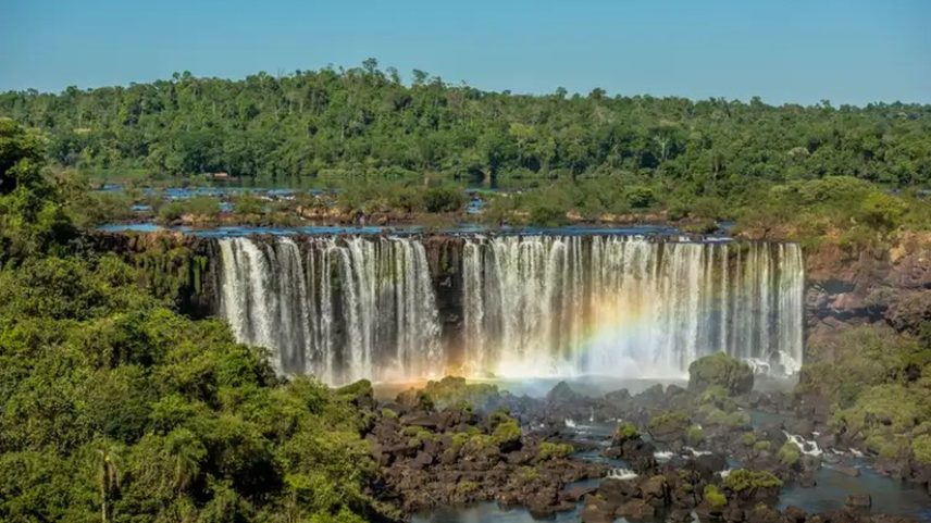 Parque Nacional do Iguaçu. Cataratas do Iguaçu — Foto: Urbia Cataratas/ ICMBio