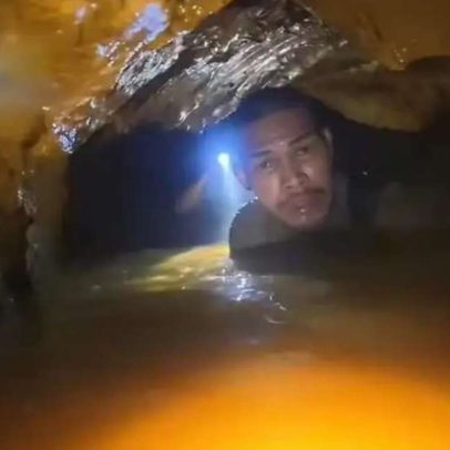 Sete pessoas permanecem presas há sete dias em caverna no Laos após enchente