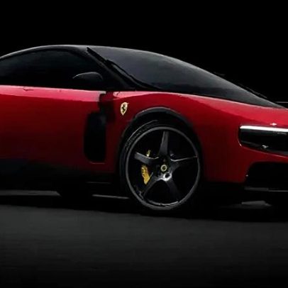Ferrari revela seu primeiro carro totalmente elétrico
