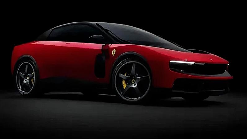 Ferrari revela seu primeiro carro totalmente elétrico