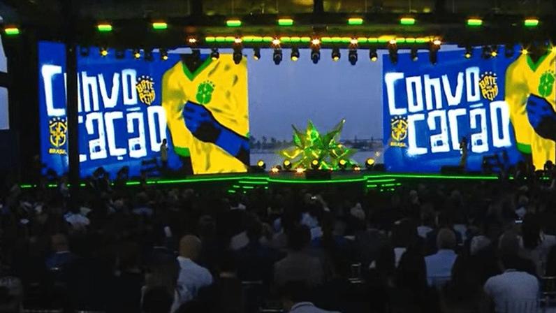 CBF realizou evento de convocação da seleção na Copa do Mundo no Museu do Amanhã, no Rio