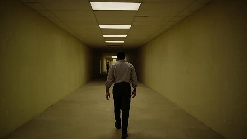 British actor Chiwetel Ejiofor stars as Clark, exploring the 'liminal space' halls of the Backrooms