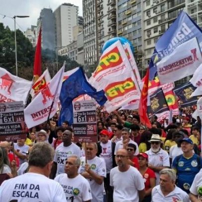Ato de 1º de Maio exige fim da escala 6x1