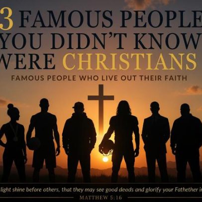 23 famosos que você não sabia que eram cristãos