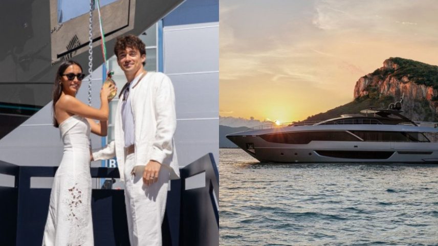 Charles Leclerc compra iate de de R$ 74 milhões — Foto: Reprodução/Riva