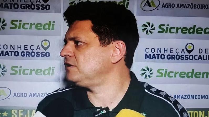 Cristiano Dresch presidente do Cuiabá — Foto: Globo