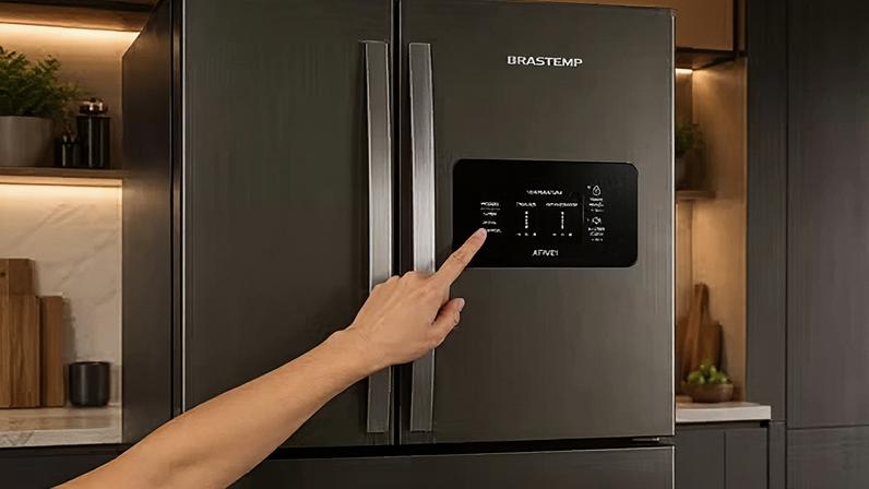 Guia passo a passo para destravar o painel da geladeira Brastemp