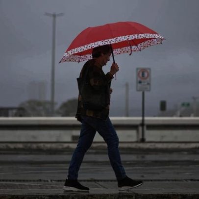 Ciclone provoca temporais no Sul e risco de granizo persiste