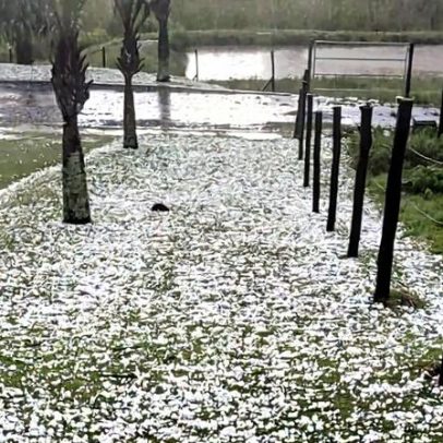 SC volta a ter risco de granizo e ventos acima de 70 km/h