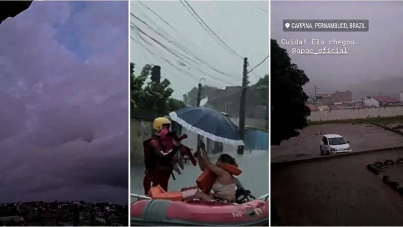 Chuvas em Recife - PE - Metrópoles