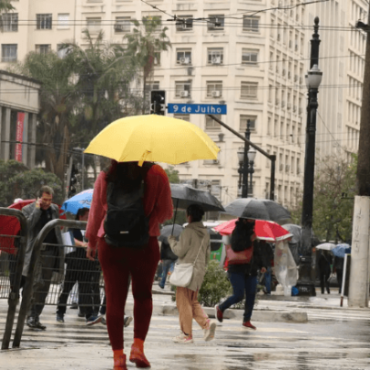 Norte e Nordeste têm risco de chuva forte e temporais nesta quarta-feira (6)