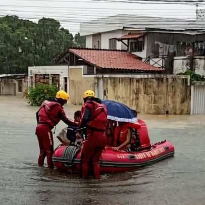 Chuvas deixam mais de 2.190 desabrigados em Pernambuco
