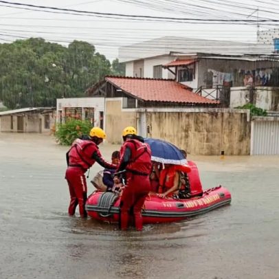 Inmet emite novo alerta de risco para áreas de Pernambuco atingidas por chuvas