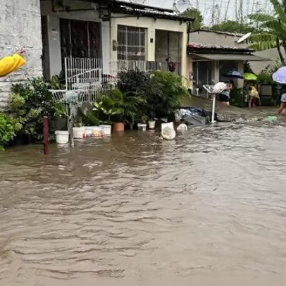 Chuvas em Pernambuco deslocam 9,4 mil pessoas