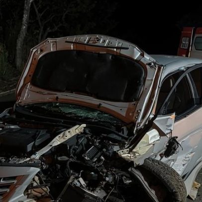 Acidente com três veículos deixa motorista morto na BR-352, MG