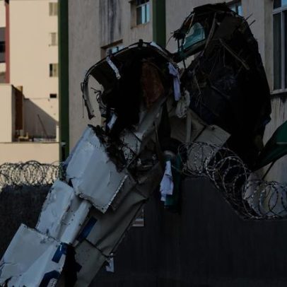 Morre a terceira vítima da queda de avião no bairro Silveira, BH