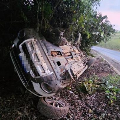 Adolescente morre em capotamento na rodovia de MG