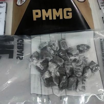 Adolescente é apreendido com buchas de maconha MG; PM aponta ligação com facção