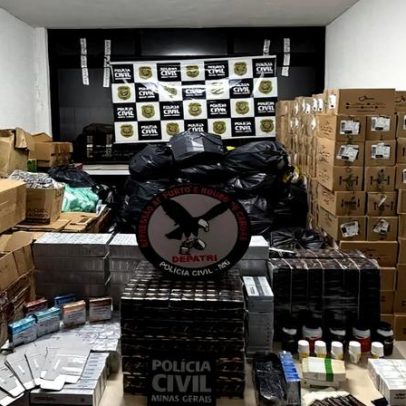 Anabolizantes apreendidos em BH eram vendidos em lojas de suplementos e online