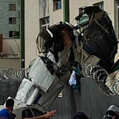 Vídeo mostra destruição após queda de avião em BH, no Silveira