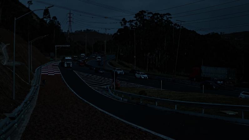 Área de escape do Anel Rodoviário de BH.