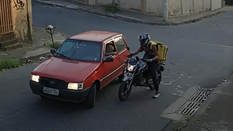 Confusão foi registrada por circuito de segurança