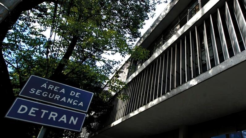 Imagem ilustrativa de arquivo sobre a sede do Detran-MG, no centro de Belo Horizonte