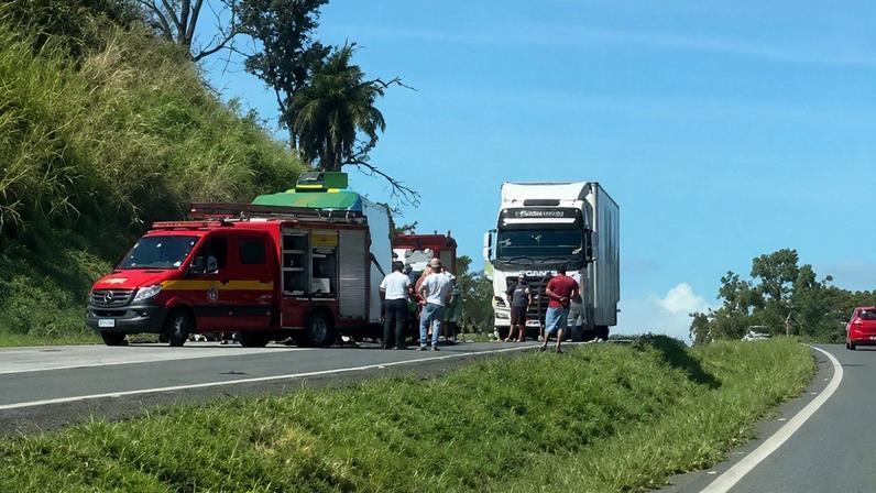 Acidente ocorreu na BR-040, altura do km 481